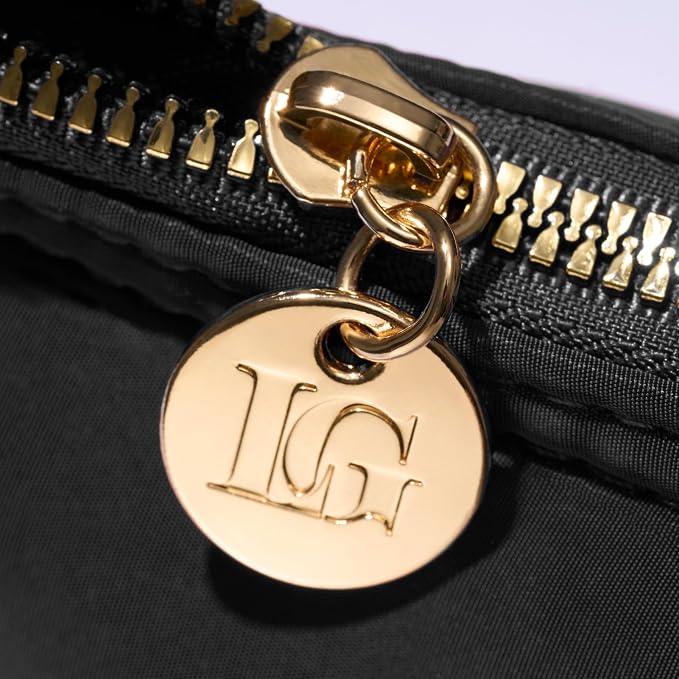 LAURA GELLER NEW YORK Quilted Makeup Bag - Image 4