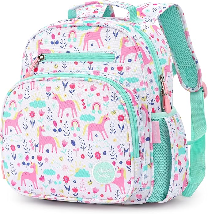 mibasies Toddler Backpack for Girls 2-4: Cute Kids Backpacks for Girls by mibasies