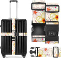 2 Pack Luggage Straps, Adjustable Cute Printing by ZSYTZL