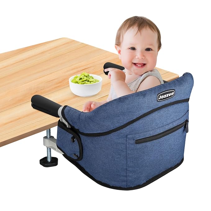 Hook On High Chair, Jozzve Baby High Chair, Portable High Chair by Jozzve