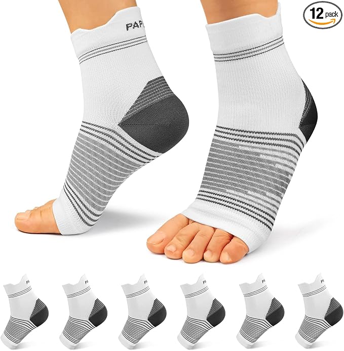 Plantar Fasciitis Sock for Men and Women, Compression Foot Sleeves by PAPLUS