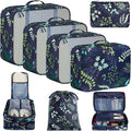 BAGAIL 8 Set Packing Cubes Luggage Packing Organizer Bags by BAGAIL
