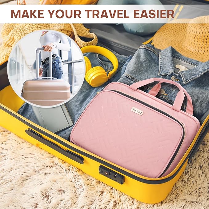 8L Travel Toiletry Bag with Jewelry Organizer - Image 7