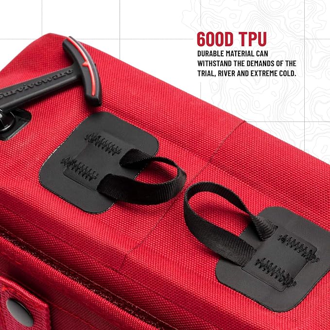 Surviveware Waterproof Premium Survival First Aid Kit - Image 4