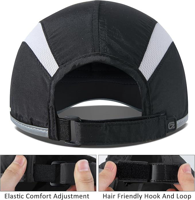 GADIEMKENSD Reflective Folding Outdoor Hat Unstructured Design UPF 50+ Sun - Image 3