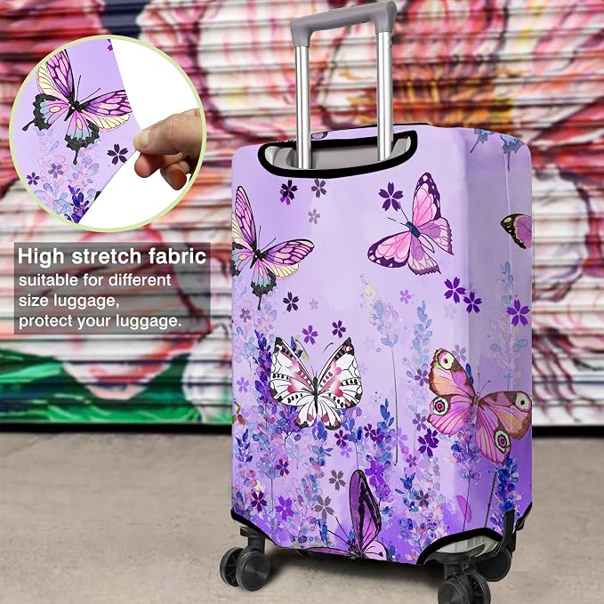 Travel Luggage Cover Suitcase Protector Fits 18-32 Inch Wheel Covers - Image 4