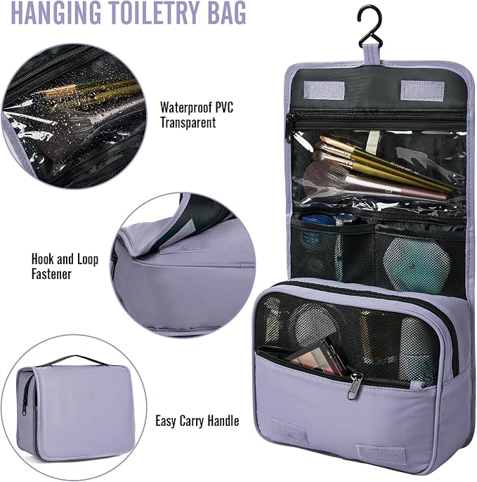 Veken 8 Set Packing Cubes for Travel Essentials, Suitcase Organizer Bags in 4 - Image 3