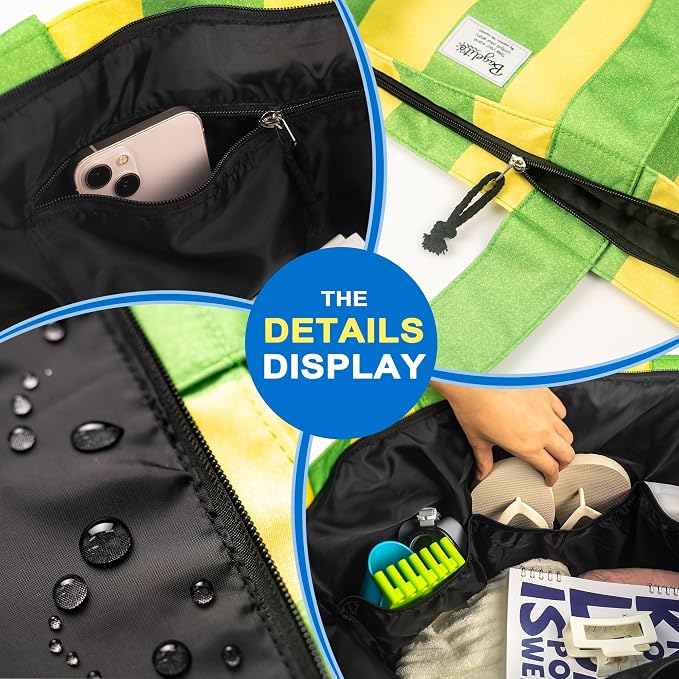 Beach Bags Waterproof Sandproof, XL Large Pool Tote Bag - Image 6