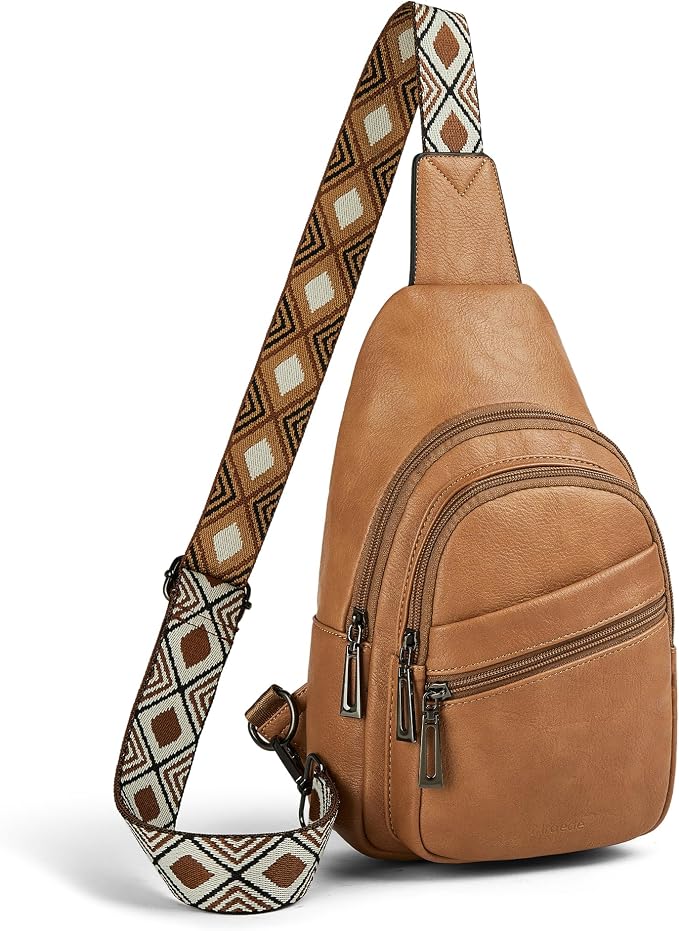 Sling Bag Crossbody Bags for Women Small Cross Body Bag Fanny Packs Chest Sling by Mroede