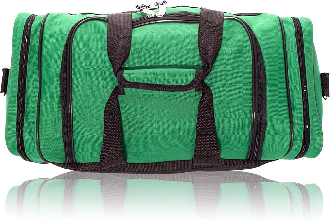 DALIX 17" Blank Duffle Bag Duffel Bag Travel Size Sports Durable Gym Bag - Image 5