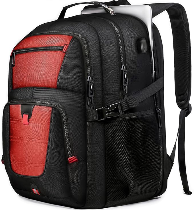 Z-MGKISS Big Travel Backpack, Large Laptop Backpack, TSA Approved Bag 50L by Z-MGKISS