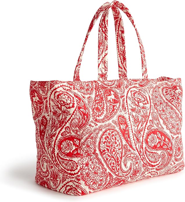 Premium Cotton Knollton Travel Tote Bag by VeraBradley