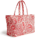 Premium Cotton Knollton Travel Tote Bag by VeraBradley