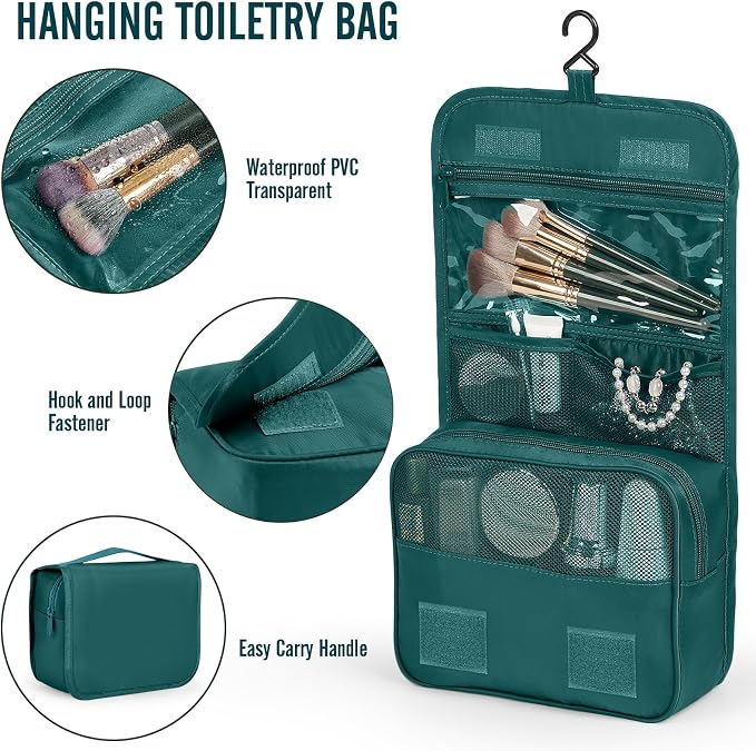 Veken 10 Set Packing Cubes for Travel Essential, Suitcase Organizer Bags in 4 - Image 3