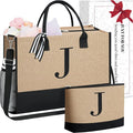 BAGAIL Initial Tote Bag, Personalized Birthday Gifts by BAGAIL