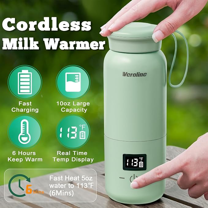 Portable Bottle Warmer for Travel, Baby Bottle Warmer - Image 2