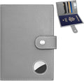Genuine Leather Passport Holder, RFID Blocking Travel Wallet by Unknown