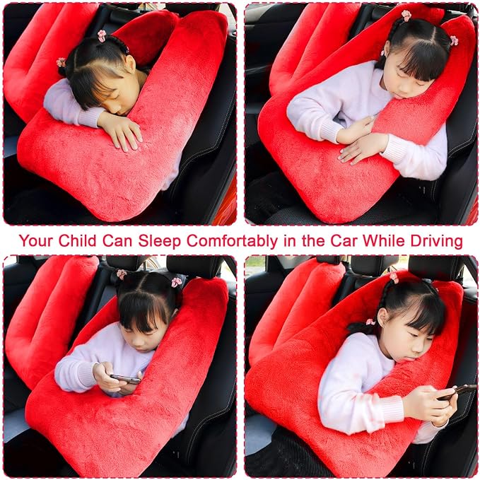 Travel Pillow, Travel Pillow for Kids, Sleeper Hold Pillow Travel, Removable - Image 6