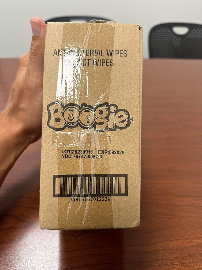 Boogie Antibacterial Hand Wipes by Boogie, Alcohol Free, Hypoallergenic and - Image 11