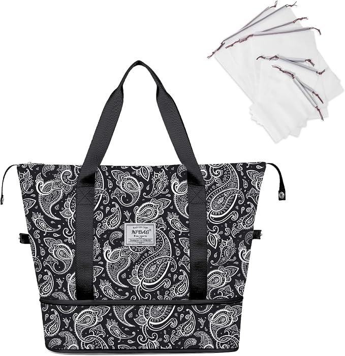 NPBAG Women Travel Duffel, Gym Workout Overnight Bag, Mommy Hospital Bag by NPBAG