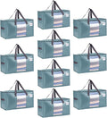VENO 10 Pack Moving Bags, Comforter and Blanket Storage Bags by Veno