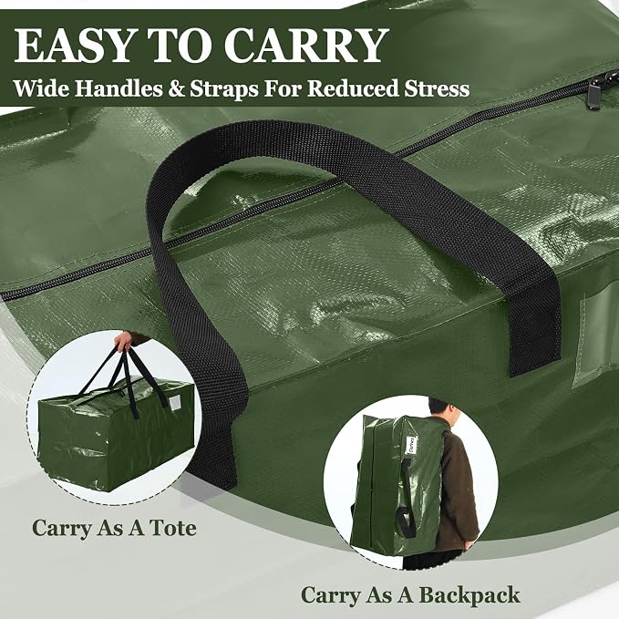 4 Pcs 24 Gallon Large Moving Bags - Image 4