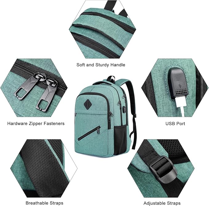 BIKROD Backpack for Girls Women, School Backpack for Teen Boys, Lightweight - Image 3