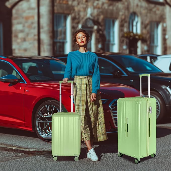 Carry-on 20 Inch and 28 Inch Square Thickened ABS+PC Hard Shell luggage - Image 8