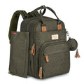 RUVALINO Diaper Bag Backpack, Large Capacity, Waterproof, Olive Green by RUVALINO