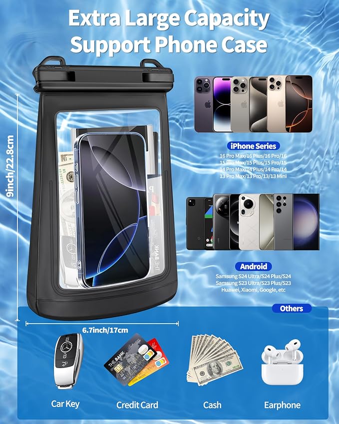 Large Waterproof Phone Pouch - Image 2