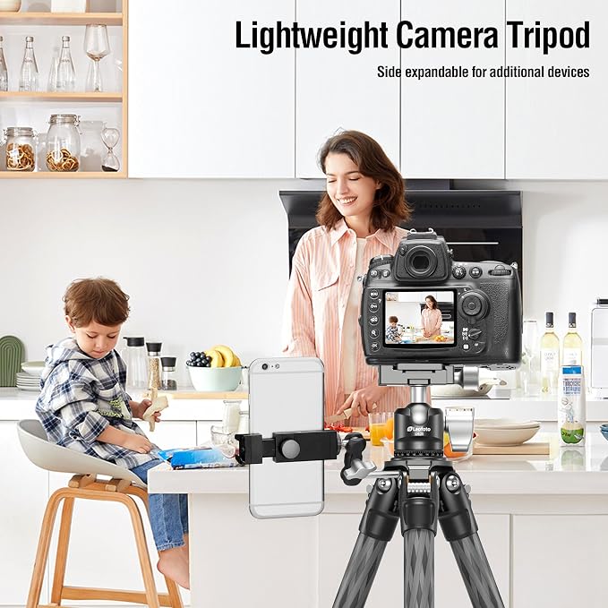 42.2" Carbon Fiber Travel Tripod - Image 3