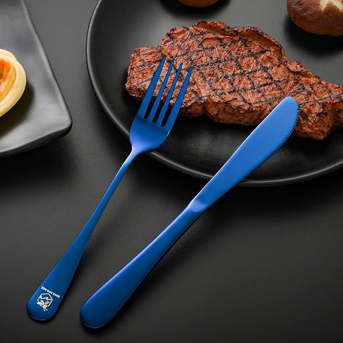 Boulder Bee | Travel Utensils Set | Reusable Camping Cutlery Set | Stainless - Image 6