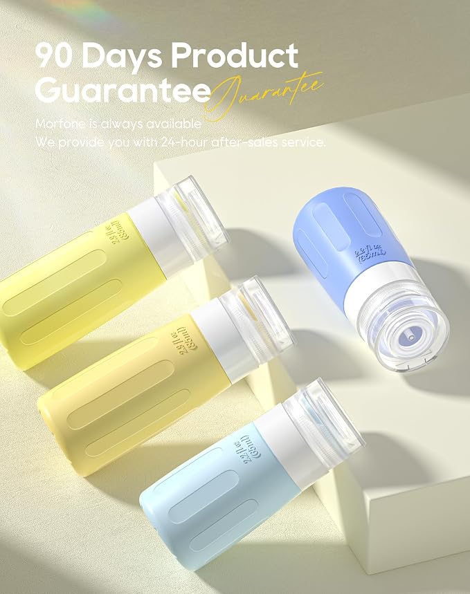 Morfone 16 Pack Silicone Travel Bottles Set - Image 6