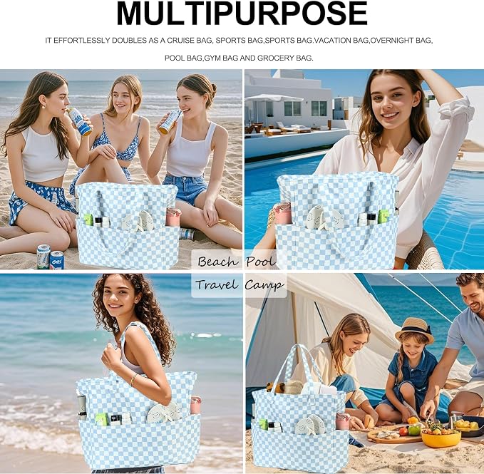 Waterproof Beach Tote Pool Bags - Image 5