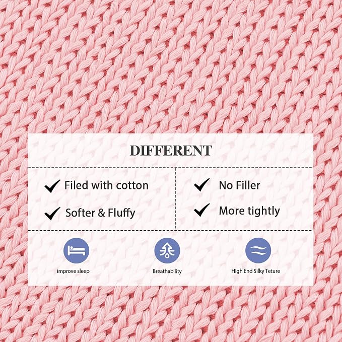 L'AGRATY Knitted Weighted Blanket - Image 7