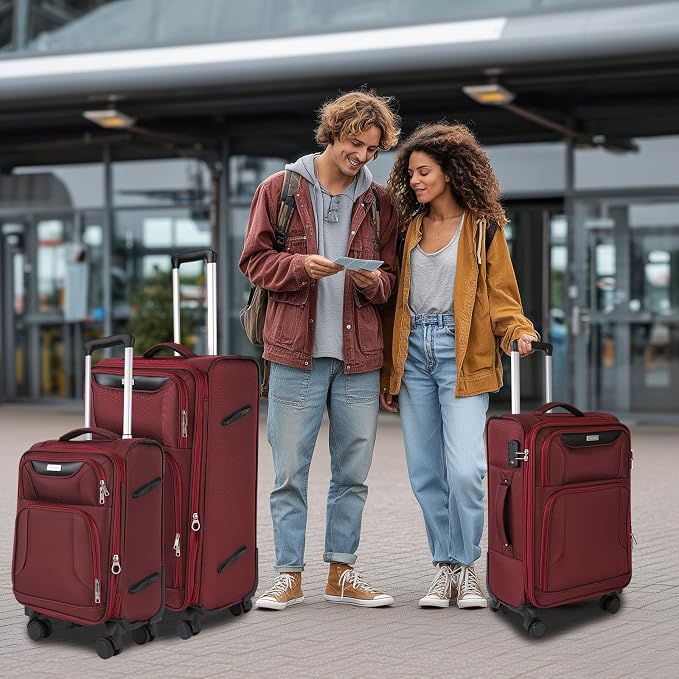 3-Piece Softside Expandable Luggage Set - Image 8