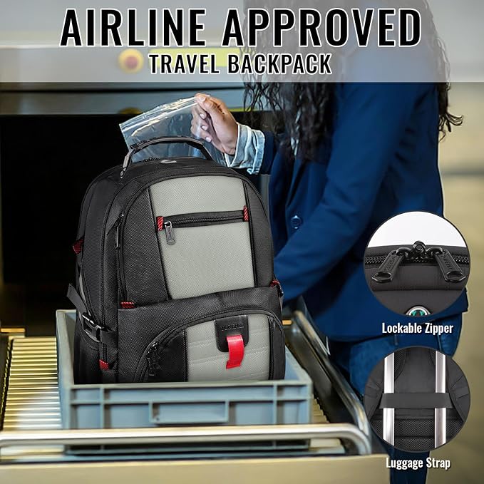 YOREPEK 18.4 Laptop Backpack, Large Backpacks - Image 5