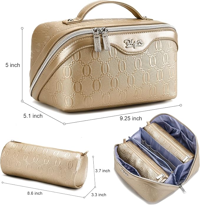 BOYATU Travel Makeup Bag for Women: Cosmetic Organizer Bag - Image 8