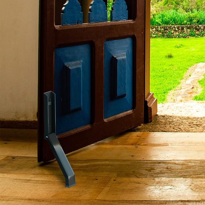 Door Stopper, Door Holder, No Drilling Door Stoppers, Easy Pedal Kick Down Door - Image 3