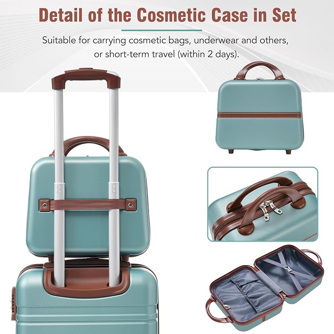 Merax Luggage Set 2 Piece Suitcase Set - Image 8