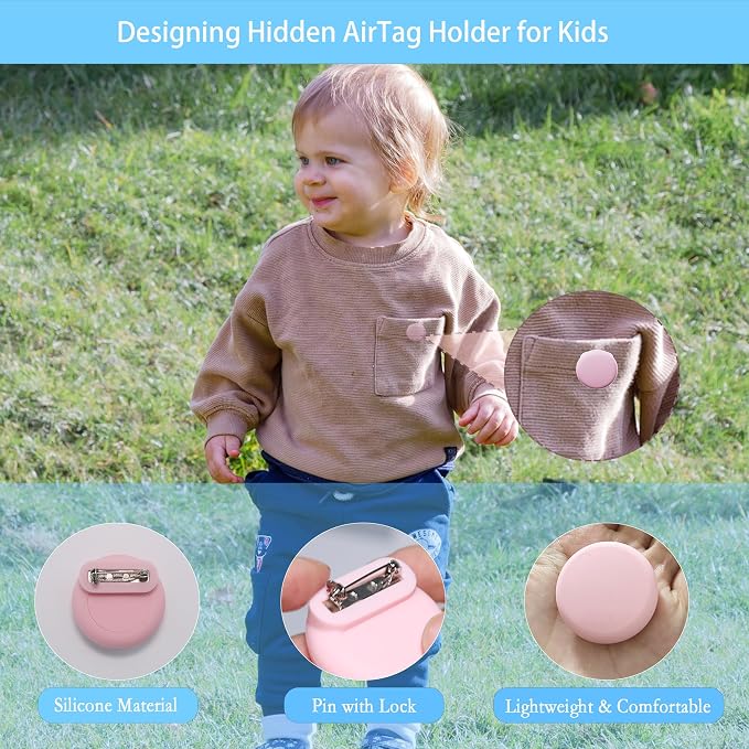 Waterproof AirTag Holder for Kids - Image 2