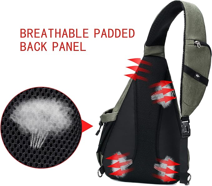 Water-Proof Sling bag/Crossbody Backpack/Shoulder Bag - Image 5