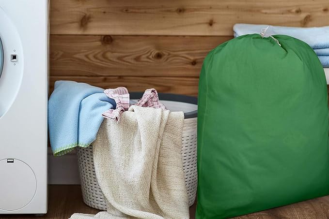 Urban Villa Laundry Bag Canvas|Dirty Clothes Travel Laundry Bag|Machine - Image 6