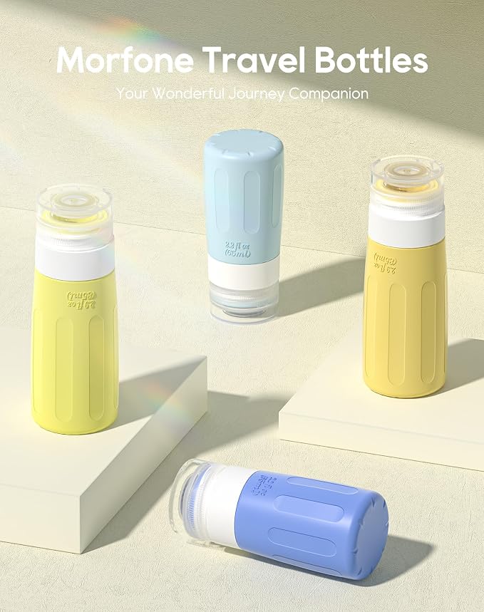 Morfone 16 Pack Silicone Travel Bottles Set - Image 7