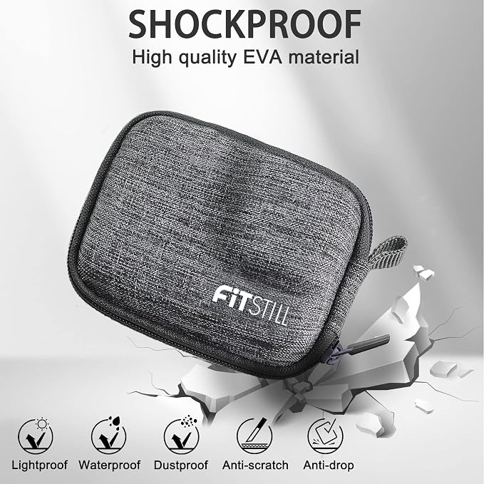 FiTSTILL Grey Weaving Mini Carrying Case - Image 3