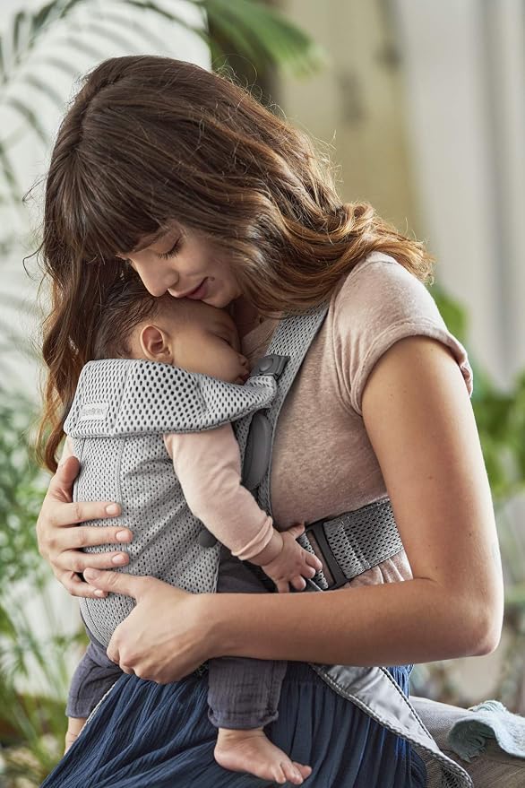 BabyBjörn Baby Carrier Mini, 3D Mesh | Newborn Carrier, Easy-to-Use - Image 2