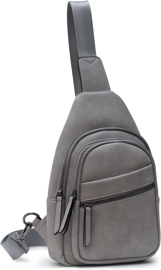 Alldaily Large Sling Bag for Women Crossbody Purse Leather Fashionable Trendy by Alldaily