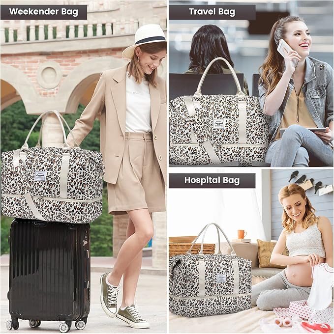 LOVEVOOK Travel Duffle Bag, Weekender Bags - Image 6