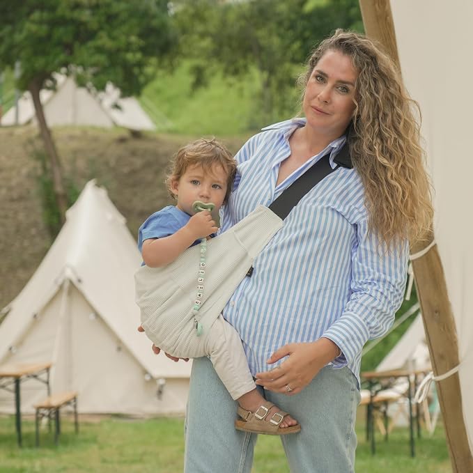 Ergonomic Lightweight Adjustable Toddler Sling Baby Carrier - Image 9