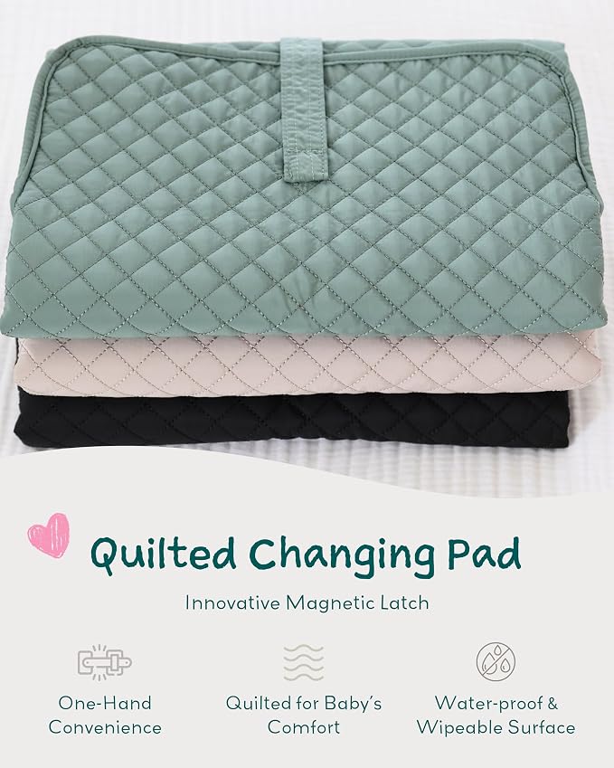 Lily Miles Baby Changing Pad Portable, Diaper Changing Mat - Image 2